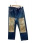 Children of the Discordance（チルドレン オブ ザ ディスコーダンス）の古着「NY VINTAGE TRENCH DENIM PANTS」｜インディゴ