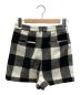 HER LIP TO (ハーリップトゥ) Etoile Block Check Skort ホワイト×ブラック サイズ:S：8000円