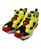 REEBOKリーボック）の古着「INSTAPUMP FURY」｜イエロー