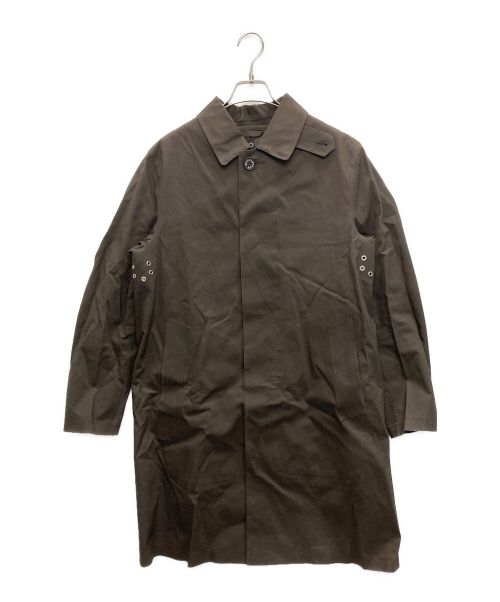 MACKINTOSH（マッキントッシュ）MACKINTOSH (マッキントッシュ) ライナー付きゴム引きステンカラーコート ブラウン サイズ:SIZE 38の古着・服飾アイテム