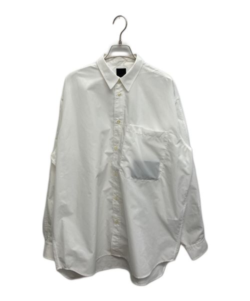 DAIWA PIER39（ダイワ ピア39）DAIWA PIER39 (ダイワ ピア39) TECH REGULAR COLLAR SHIRTS L/S SOLID ホワイト サイズ:SIZE Mの古着・服飾アイテム