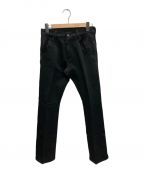 TAKAHIROMIYASHITA TheSoloIst.タカヒロミヤシタ ザソロイスト）の古着「lone star tight flare dinner pants」｜ブラック