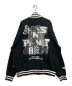 9090 (9090) Aape BY A BATHING APE (エーエイプ バイ アベイシングエイプ) GRAPHIC VARSITY JACKET ブラック サイズ:XL：16000円