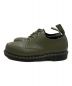 Dr.Martens (ドクターマーチン) A BATHING APE (アベイシングエイプ) コラボ3ホールレザーシューズ カーキ サイズ:UK6：18000円