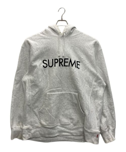 SUPREME（シュプリーム）SUPREME (シュプリーム) プルオーバーパーカー グレー サイズ:SIZE XLの古着・服飾アイテム