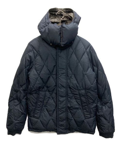 MONCLER（モンクレール）MONCLER (モンクレール) リバーシブルダウンジャケット ネイビー×カーキ サイズ:SIZE 0の古着・服飾アイテム