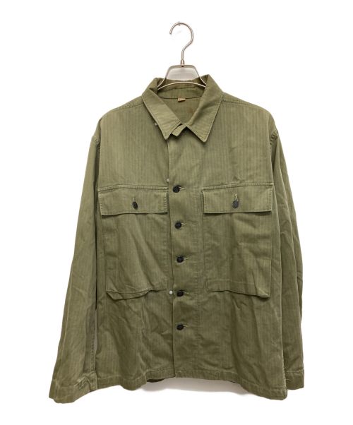 US ARMY（ユーエスアーミー）US ARMY (ユーエスアーミー) M-43 HBTジャケット オリーブ サイズ:SIZE 34Rの古着・服飾アイテム