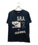 RAF SIMONSラフシモンズ）の古着「プリントTシャツ」｜ブラック