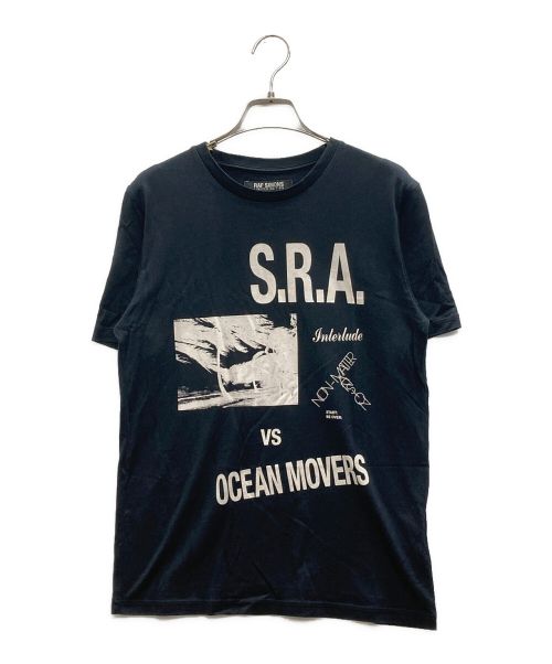 RAF SIMONS（ラフシモンズ）RAF SIMONS (ラフシモンズ) プリントTシャツ ブラック サイズ:XSの古着・服飾アイテム