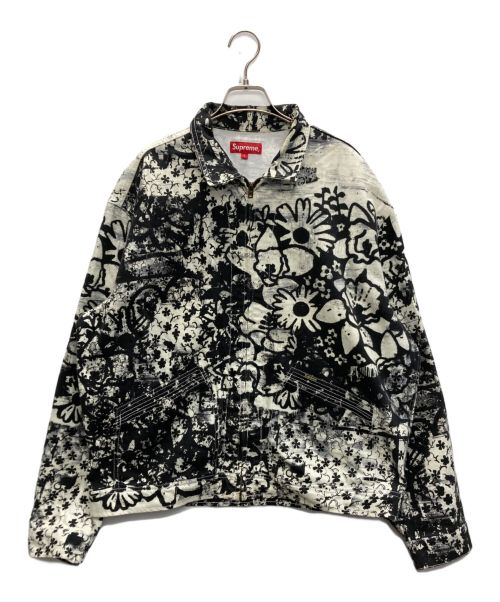 SUPREME（シュプリーム）SUPREME (シュプリーム) Christopher Wool (クリストファーウール) Denim Work Jacket ブラック サイズ:SIZE Lの古着・服飾アイテム