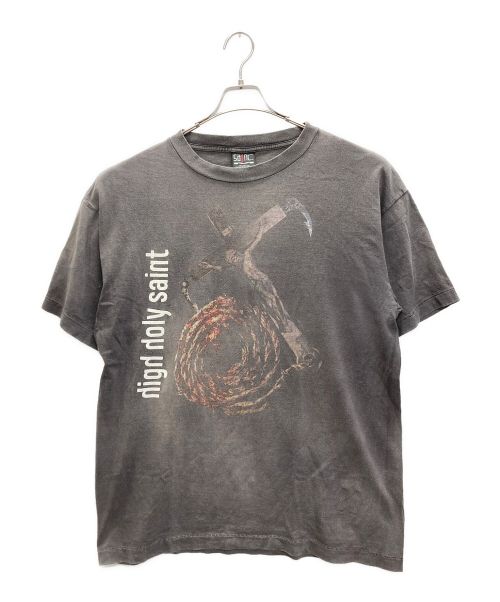 SAINT MICHAEL（セントマイケル）SAINT MICHAEL (セントマイケル) ANCHOR SS TEE グレー サイズ:XLの古着・服飾アイテム