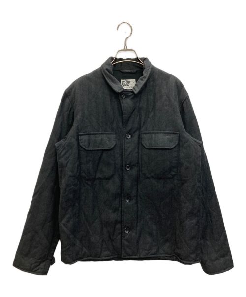 Engineered Garments（エンジニアド ガーメンツ）Engineered Garments (エンジニアド ガーメンツ) ウールキルティングジャケット グレー サイズ:SIZE Mの古着・服飾アイテム