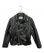 beautiful peopleビューティフルピープル）の古着「vintage leather riders jacket」｜ブラック