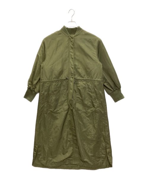 SUM1 STYLE（スミスタイル）SUM1 STYLE (スミスタイル) ボアブルゾンドッキングコート カーキ サイズ:Fの古着・服飾アイテム