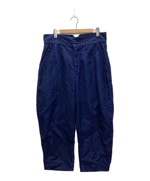 Porter Classic（ポータークラシック）Porter Classic (ポータークラシック) MOLESKIN CLASSIC PANTS/モールスキン クラシックパンツ ネイビー サイズ:SIZE Mの古着・服飾アイテム