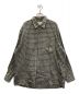 GUCCI（グッチ）の古着「Oversized Check Shirt」｜ベージュ