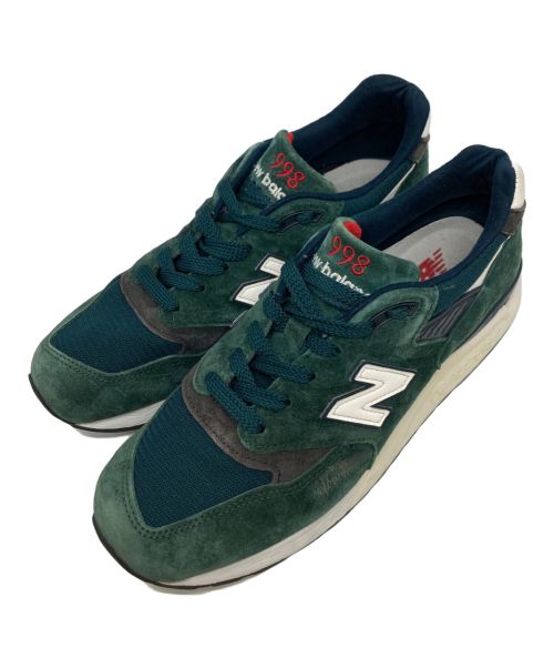 NEW BALANCE（ニューバランス）NEW BALANCE (ニューバランス) ローカットスニーカー グリーン サイズ:28.5ｃｍの古着・服飾アイテム