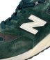 中古・古着 NEW BALANCE (ニューバランス) ローカットスニーカー グリーン サイズ:28.5ｃｍ：5000円