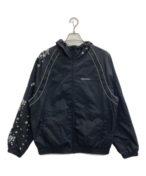 SUPREME（シュプリーム）Supreme (シュプリーム) AOI Glow-in-the-Dark Track Jacket ブラック サイズ:Sの古着・服飾アイテム