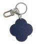 KITH (キス) Printed Saffiano Leather Keyring ブルー：5000円