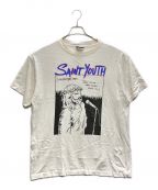 SAINT MICHAELセントマイケル）の古着「SAINT YOUTHプリントTシャツ」｜ホワイト