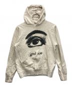 SAINT MICHAELセントマイケル）の古着「god eye RAGLAN HOODIE」｜グレー