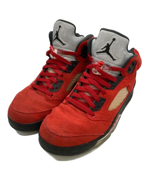 NIKE（ナイキ）NIKE (ナイキ) AIR JORDAN 5 RETRO レッド サイズ:US9の古着・服飾アイテム