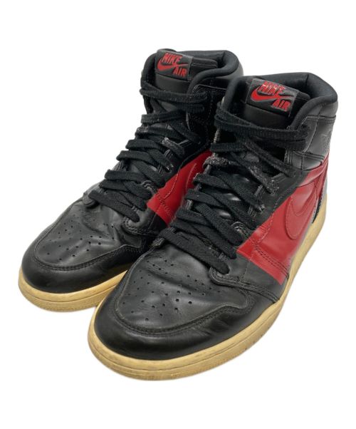 NIKE（ナイキ）NIKE (ナイキ) AIR JORDAN 1 RETRO HIGH OG DEFIANT ブラック×レッド サイズ:US9の古着・服飾アイテム