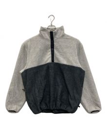 SO SHOP&HOSTEL（ソウショップアンドホステル）の古着「SNAP PULLOVER FLEECE JACKET」｜グレー