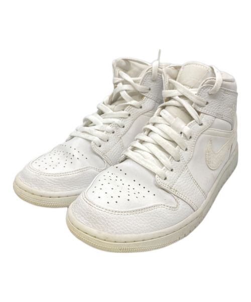 NIKE（ナイキ）NIKE (ナイキ) AIR JORDAN 1 MID ホワイト サイズ:US8.5の古着・服飾アイテム