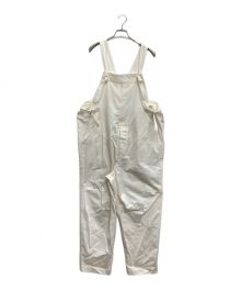 BLURHMS（ブラームス）の古着「Chino Salvage Overalls」｜ホワイト