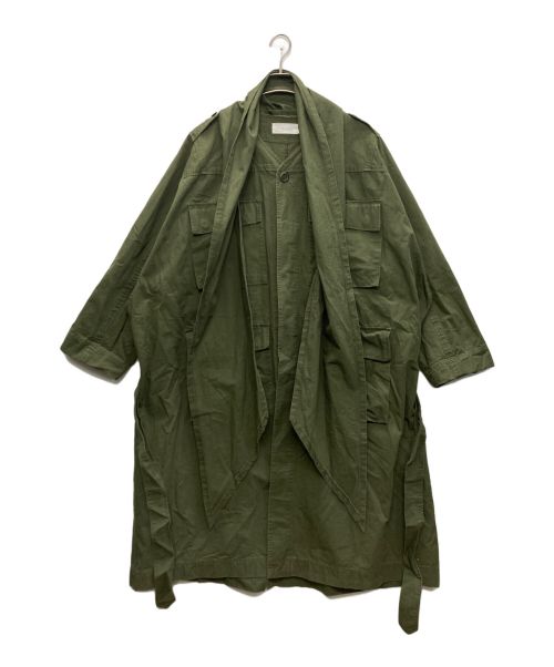 tac:tac（タクタク）tac:tac (タクタク) Haoli Military 2way Coat カーキ サイズ:SIZE Mの古着・服飾アイテム