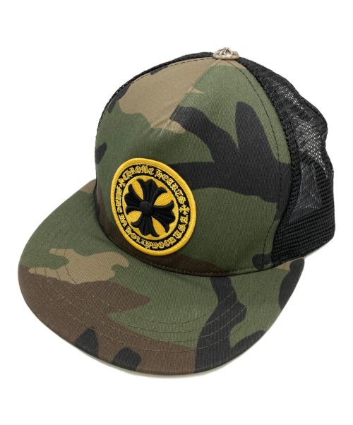 CHROME HEARTS（クロムハーツ）CHROME HEARTS (クロムハーツ) Yellow CH Plus Trucker Cap 黄緑 サイズ:1の古着・服飾アイテム