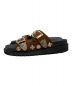 TOGA PULLA (トーガ プルラ) BUCKLE SANDALS ブラック サイズ:36：18000円