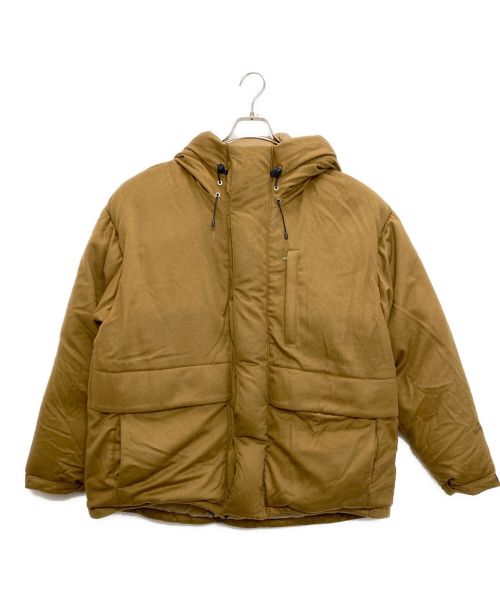 MARKAWARE（マーカウェア）MARKAWARE (マーカウェア) CASHMERE DOWN JACKET ブラウン サイズ:SIZE 2の古着・服飾アイテム