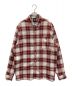 KITH（キス）の古着「Ludlow Button Down Shirt」｜レッド×ベージュ