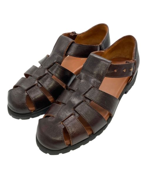 Aime Leon Dore（エメレオンドレ）Aime Leon Dore (エメレオンドレ) Fisherman Sandal ブラウン サイズ:US7.5の古着・服飾アイテム