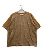 amokアモク）の古着「PILE QUILTING TEE」｜ブラウン