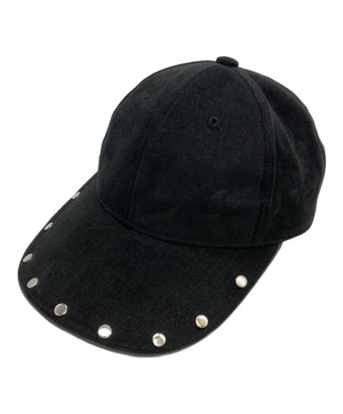 SHERMER（シャーマー）SHERMER (シャーマー) Metal low CAP ブラックの古着・服飾アイテム