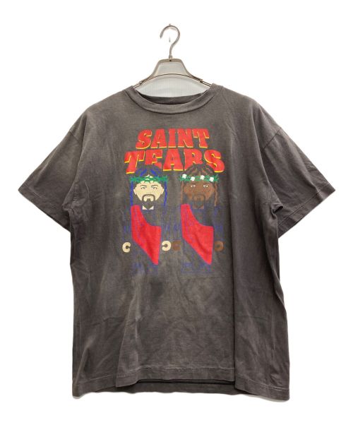 SAINT MICHAEL（セントマイケル）SAINT MICHAEL (セントマイケル) Denim Tears (デニムティアーズ) SS TEE/PURPLELP F チャコールグレー サイズ:SIZE XLの古着・服飾アイテム