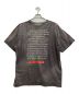 SAINT MICHAEL (セントマイケル) Denim Tears (デニムティアーズ) SS TEE/PURPLELP F チャコールグレー サイズ:SIZE XL：26000円