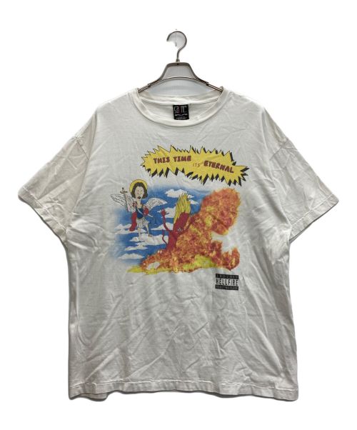 SAINT MICHAEL（セントマイケル）SAINT MICHAEL (セントマイケル) TIME IS ETRNL SS TEE ホワイト サイズ:SIZE XXLの古着・服飾アイテム