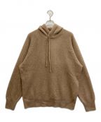 AURALEEオーラリー）の古着「BABY CASHMERE KNIT P/O PARKA」｜ブラウン