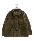 Porter Classicポータークラシック）の古着「FLEECE FRENCH JACKET」｜カーキ