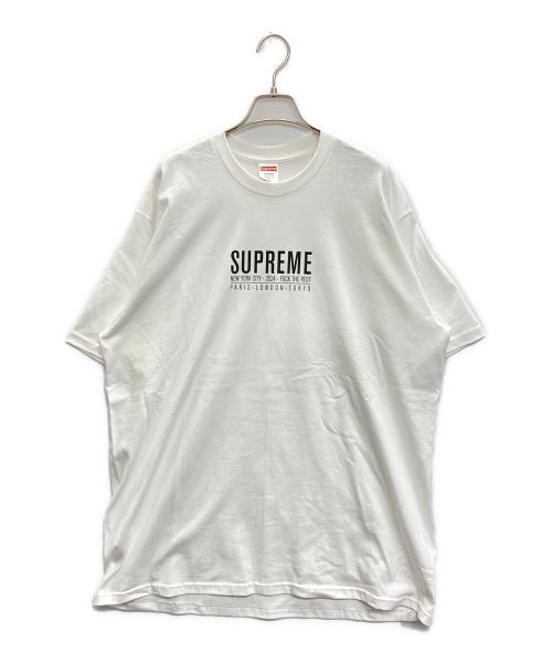 SUPREME（シュプリーム）SUPREME (シュプリーム) パリスTシャツ ホワイト サイズ:XLの古着・服飾アイテム