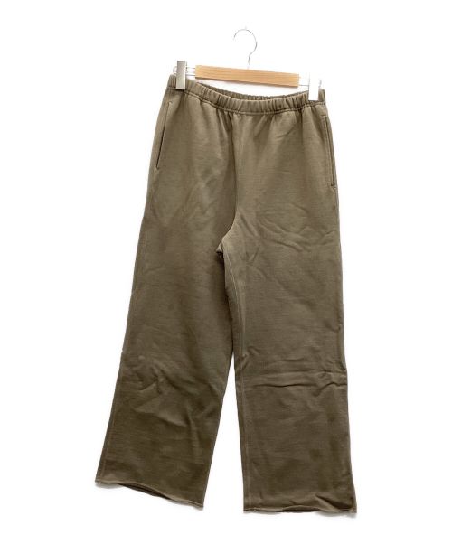 MARKAWARE（マーカウェア）MARKAWARE (マーカウェア) ORGANIC COTTON HEAVY FLEECE WIDE GYM PANTS ブラウン サイズ:SIZE 1の古着・服飾アイテム