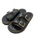 HORSEMAN JOE LEATHERS（ホースマンジョー）の古着「DOUBLE MONK STRAP SANDALS」｜ブラック