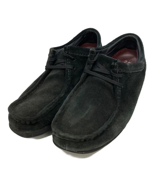 CLARKS（クラークス）CLARKS (クラークス) GORETEX ワラビーシューズ ブラック サイズ:US8 1/2の古着・服飾アイテム