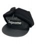 SUPREME（シュプリーム）の古着「Leather Earflap Box Logo」｜ブラック