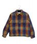 thisisneverthat（ディスイズネバーザット）の古着「Boucle Check Shirt」｜ブラウン×ブルー